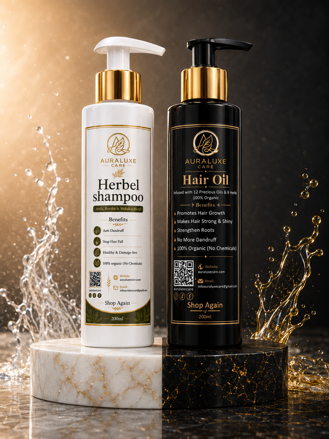 Aura Luxe Best Hair Duo