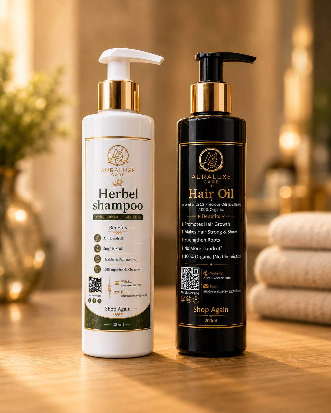 Aura Luxe Best Hair Duo